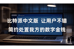 比特派中文版 让用户不错简约处置我方的数字金钱
