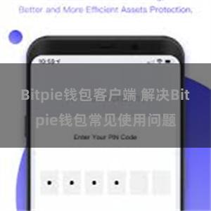 Bitpie钱包客户端 解决Bitpie钱包常见使用问题