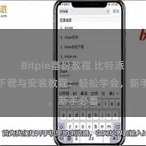 Bitpie备份教程 比特派钱包下载与安装教程：轻松学会，新手必看