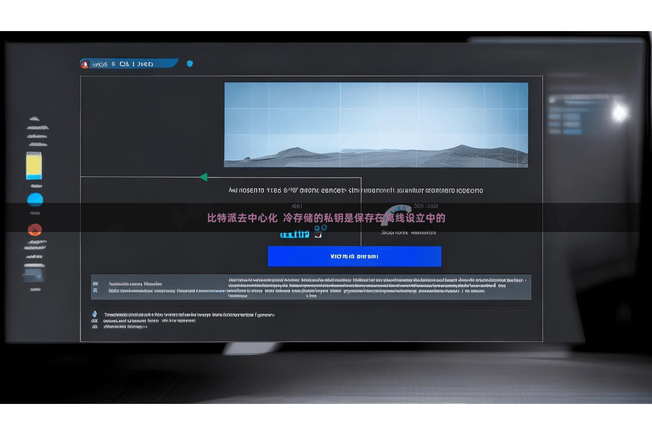 比特派去中心化  冷存储的私钥是保存在离线设立中的